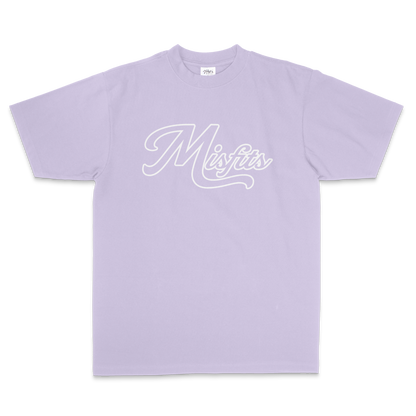 Misfits Pinkish Purple Throwback T-Shirt